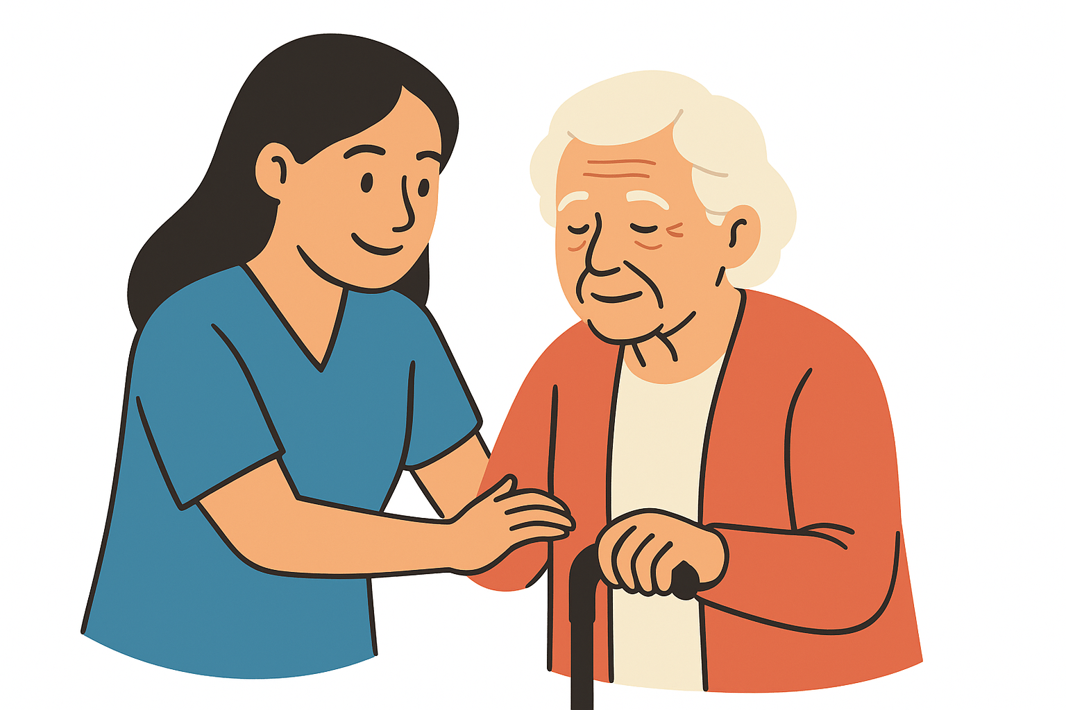 Zuwendung und Menschlichkeit