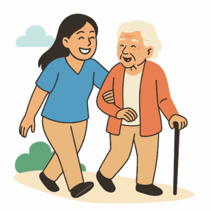 Lebensfreude und Aktivität